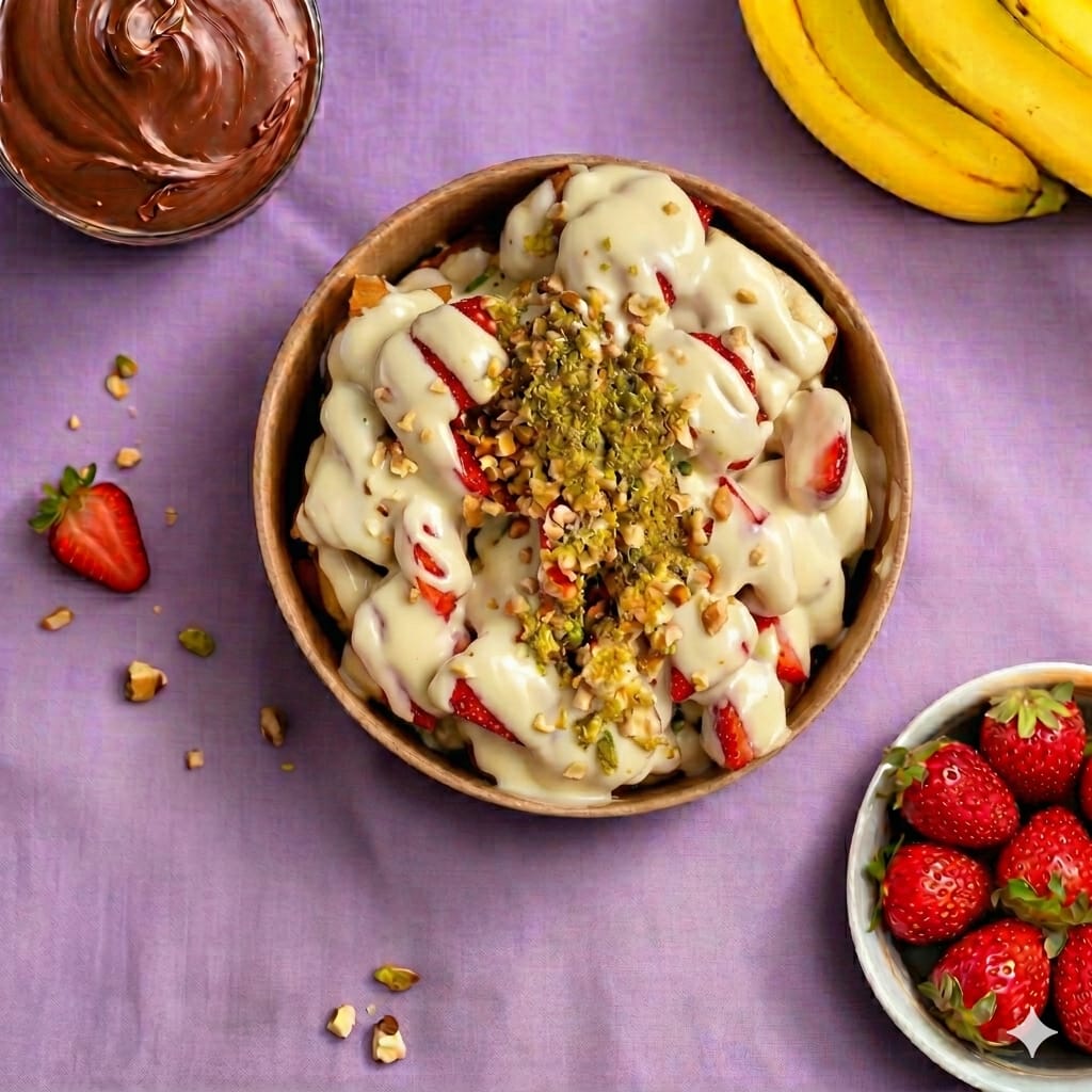 Beyazın Aşkı Bowl Waffle