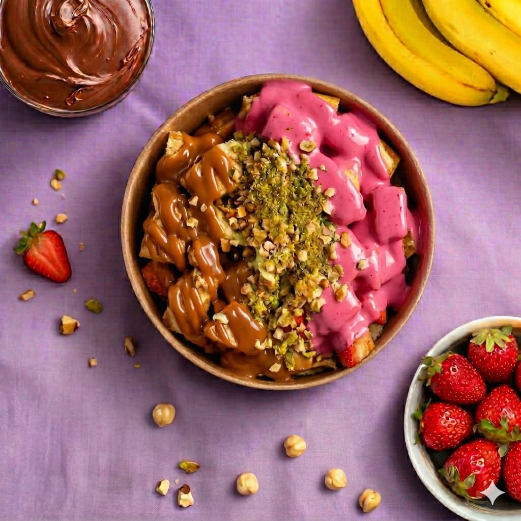 Bomba Bowl Waffle