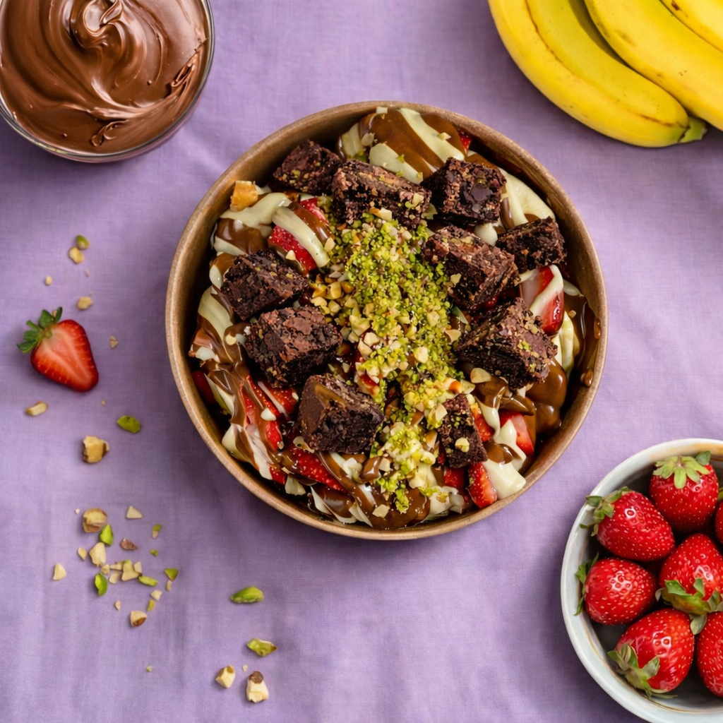 Browni Bowl waffle